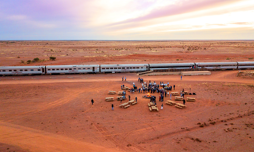 The Ghan: Australia's Greatest Train Journey : departure point