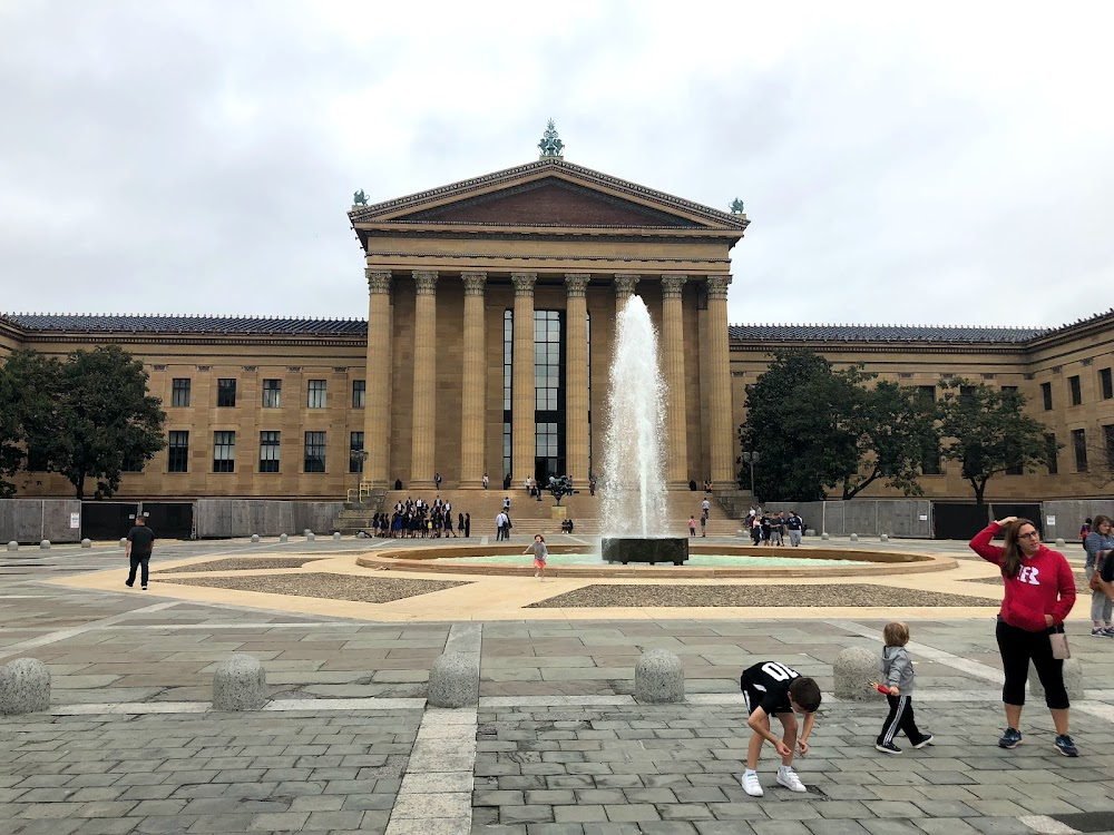 The Burglar : Art Museum steps - establishing shot of Philadelphia