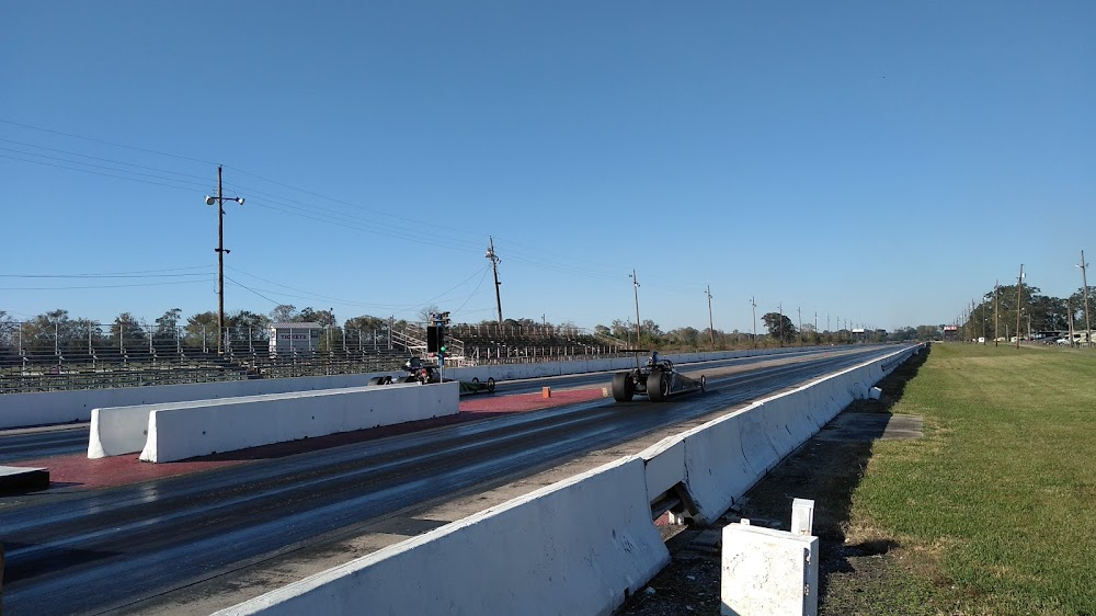 The Courier : dragway scenes