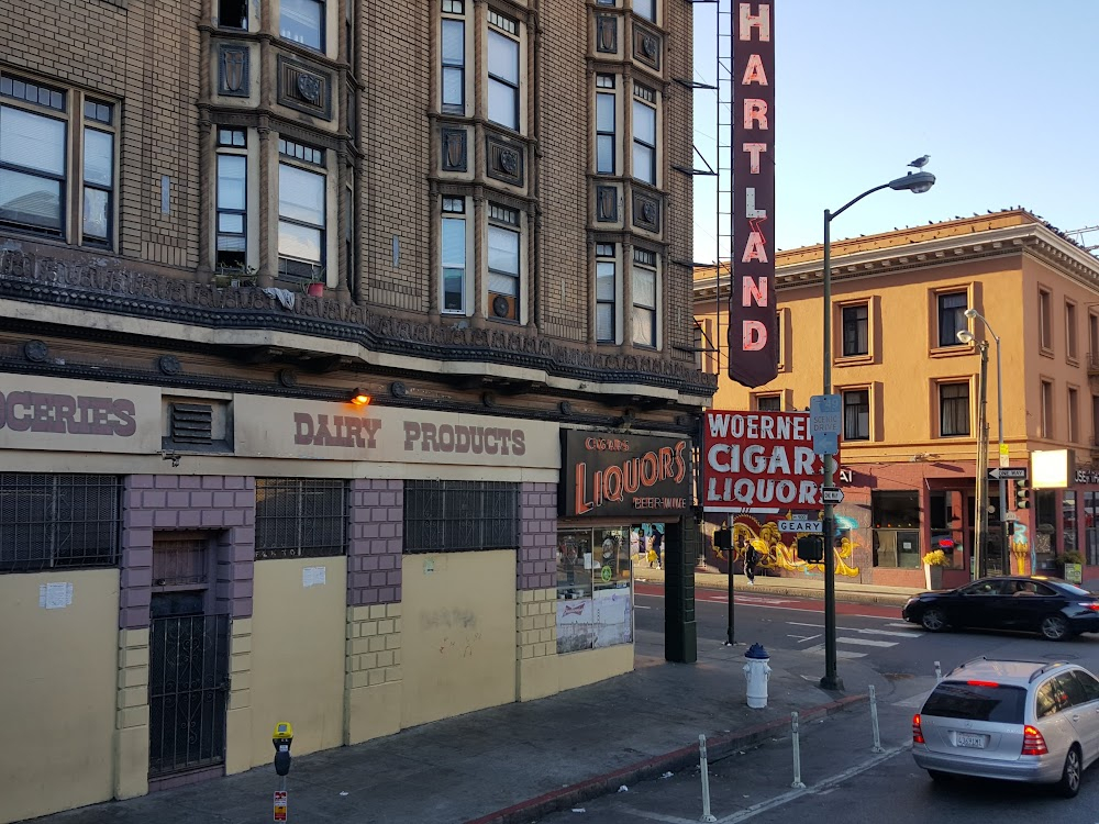 The Diary of a Teenage Girl : Minnie talks to an apparition while walking along Geary Street