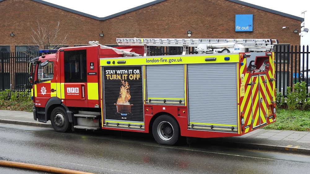 The Fire Raisers : fire station: the old building