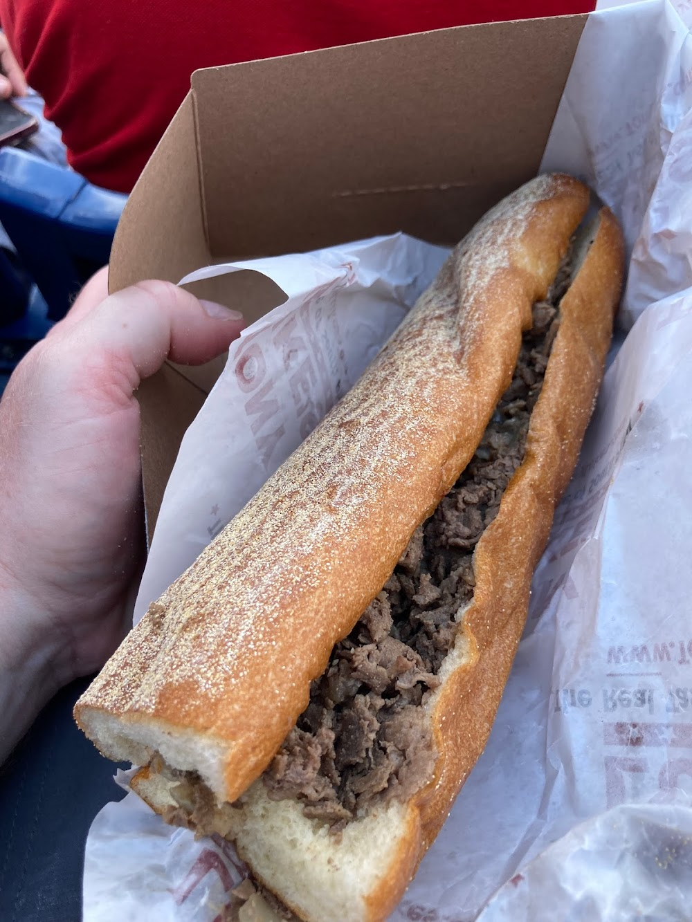 The Great Cheesesteak Debate : 