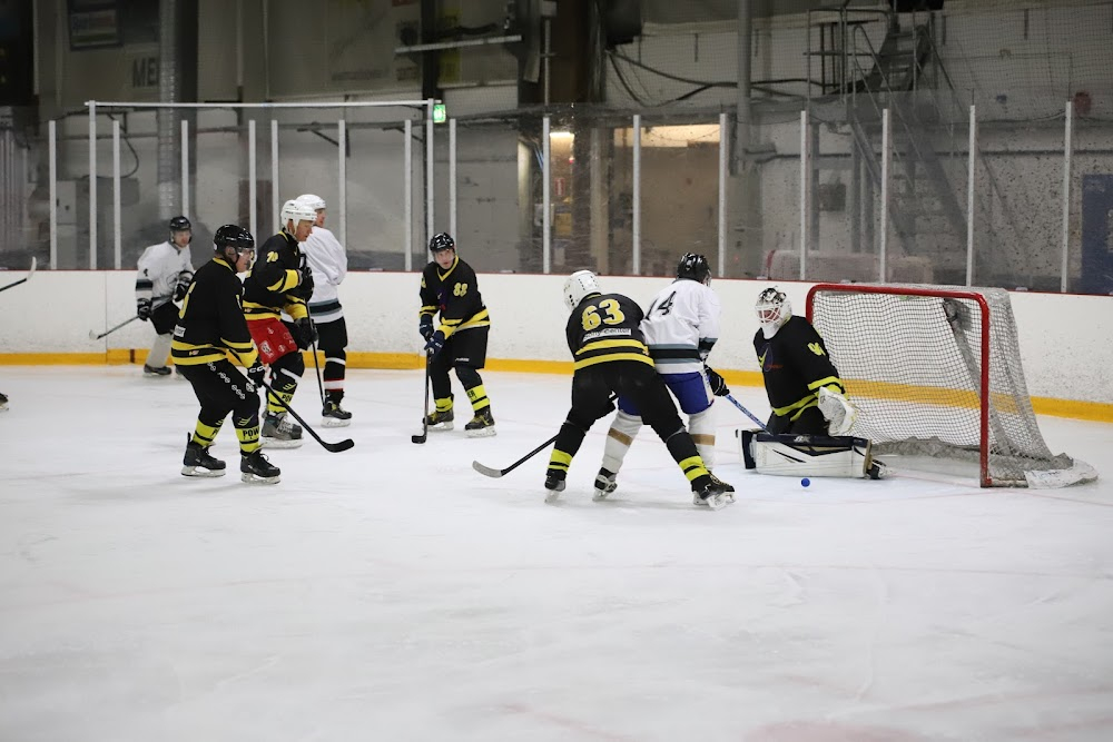 The happy worker : ice rink