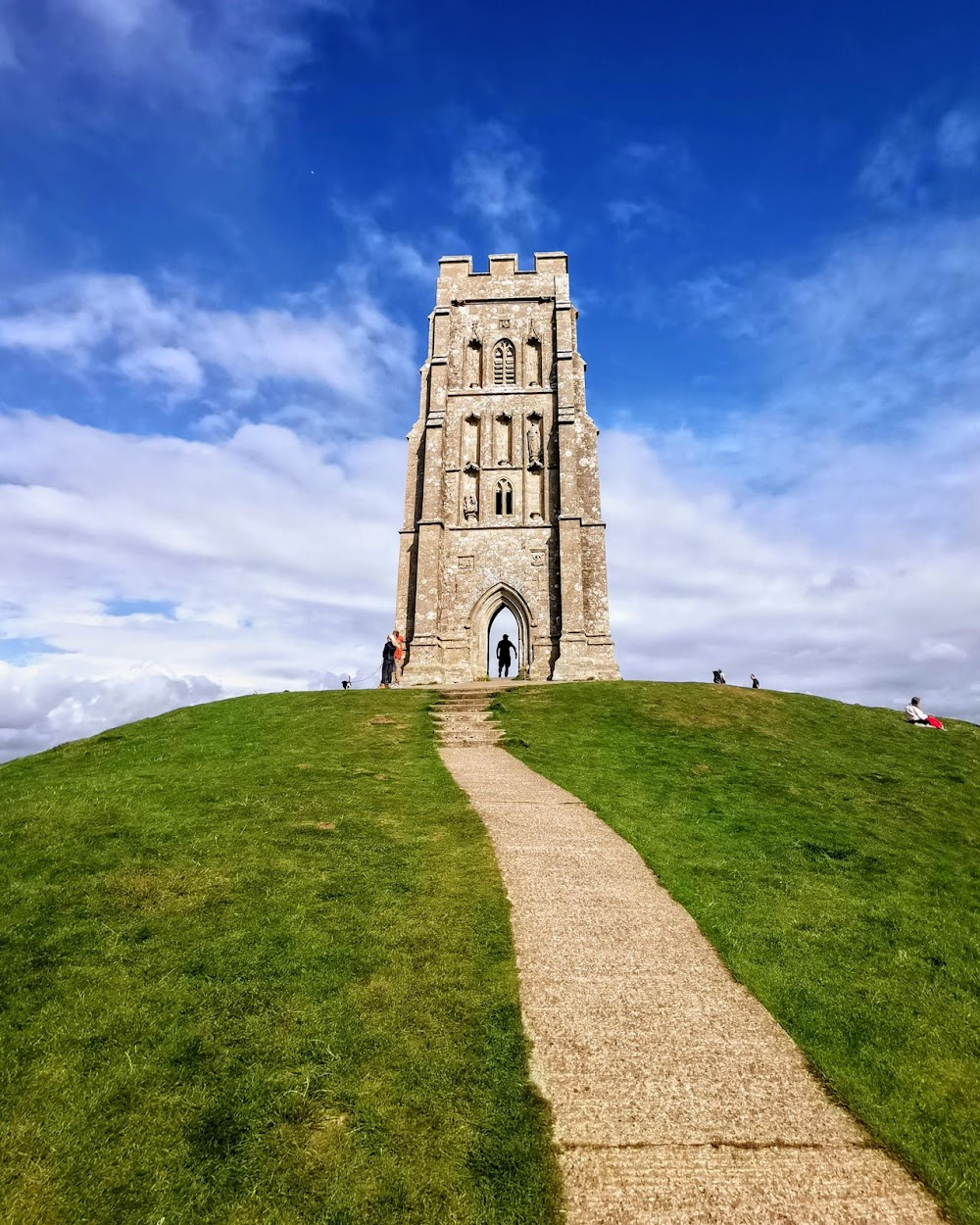 Glastonbury Past and Present : location