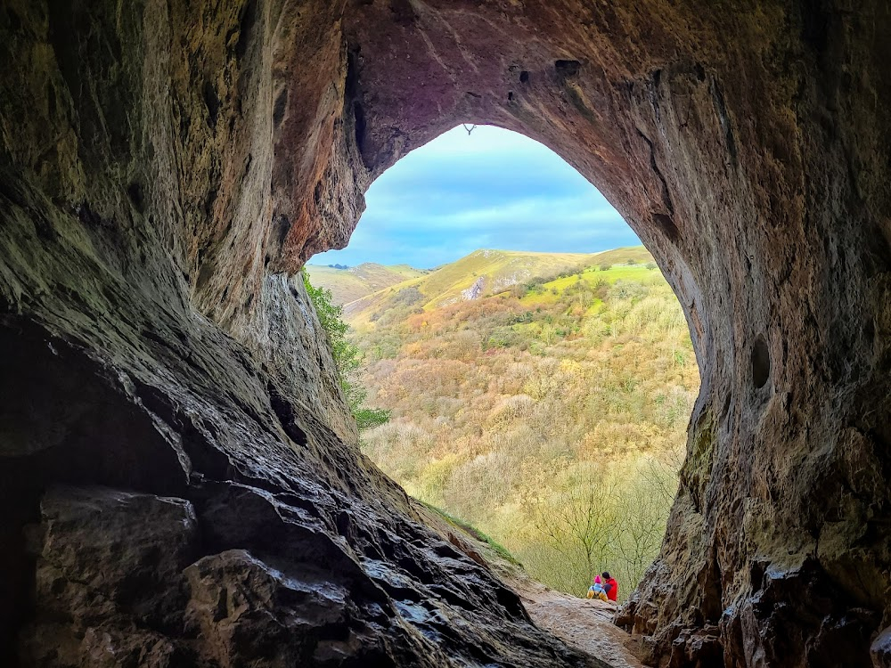 The Lair of the White Worm : cave entrance, cave exteriors and some cave interiors