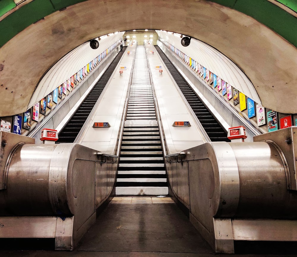 The Sense of an Ending : Tube Station to which Tony follows Veronica