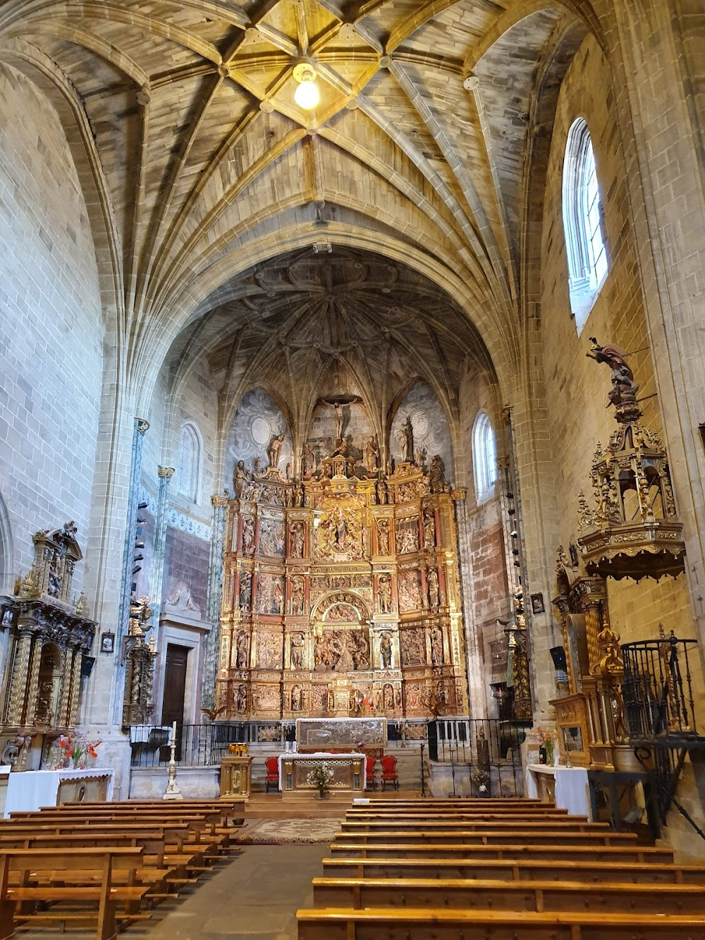 The Trip to Spain : church scene