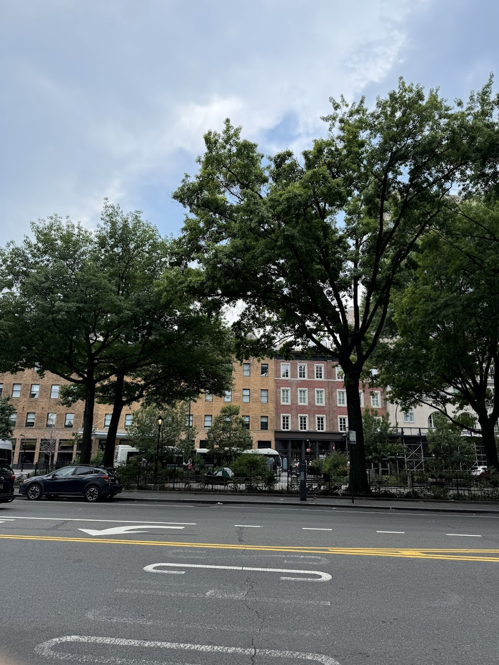 The Woman Who Wasn't There : memorial tree planting ceremony