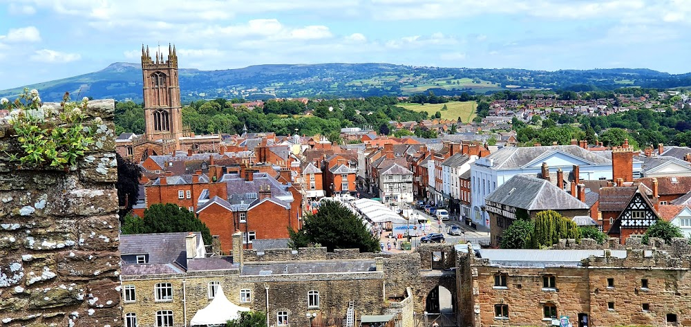 Blott on the Landscape : Worford town scenes, with Butter Cross used as the courtroom