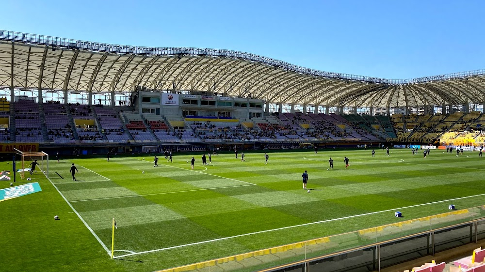 Vegalta: Soccer, Tsunami and the Hope of a Nation : Vegalta Sendai's stadium