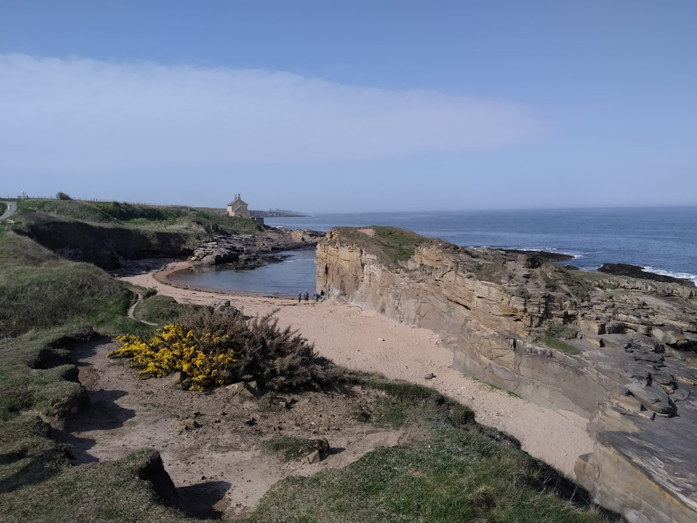 Verity's Summer : Ann and Verity walk on cliffs