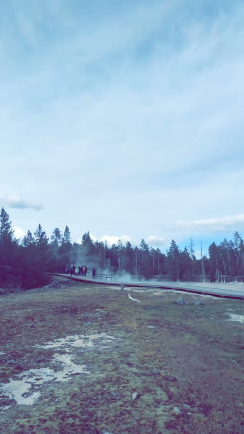 Yellowstone Park: 'Nature's Playground' : "the pool of bubbling mud which we now behold"