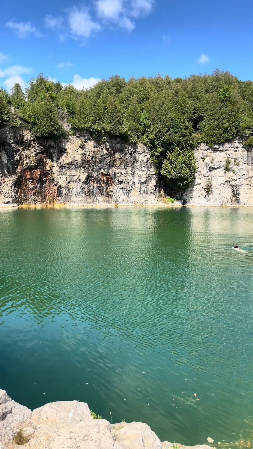 Cries in the Night : quarry-swimming-site