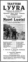 Nuori luotsi filming locations